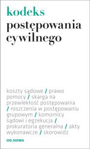 Okładka książki Kodeks postępowania cywilnego 01.09.2014