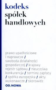 Okładka książki Kodeks spółek handlowych