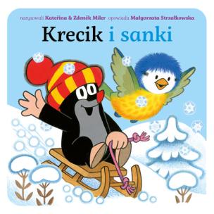 Okładka książki Krecik i sanki BAJKA