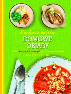 Okładka książki Kuchnia polska. Domowe obiady (żółty grzbiet)