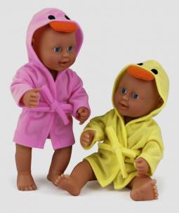 Opakowanie Lalka bobas Little Bathtime 25 cm żółta