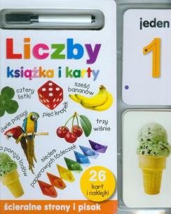 Okładka książki Liczby. Książka i karty ścieralne