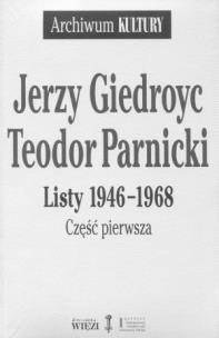 Okładka książki Listy 1946-1968. Część 1-2
