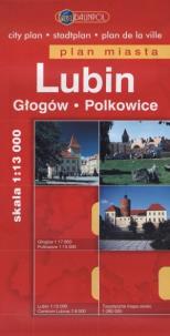 Okładka książki Lubin. Plan miasta w skali 1:13 000. Europilot