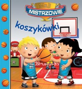 Okładka książki Mali Mistrzowie koszykówki