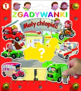 Okładka książki Mały chłopiec - Zgadywanki 1