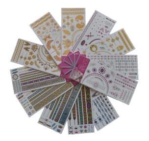 Okładka książki Metaliczne tatuaże 12 wzorów