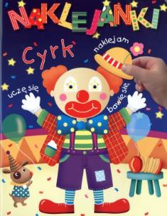 Okładka książki Naklejanki. Cyrk