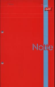 Opakowanie Notatnik z perforacją A5+ w kratkę 80 kartek 5 sztuk