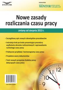 Opakowanie Nowe zasady rozliczania czasu pracy