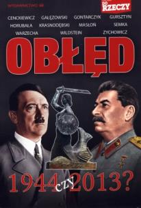 Okładka książki Obłęd 1944 czy 2013?