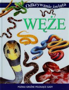 Okładka książki Odkrywanie świata. Węże