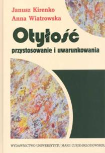 Okładka książki Otyłość przystosowanie i uwarunkowania