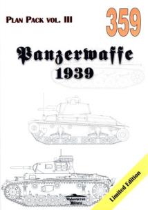 Okładka książki Panzerwaffe 1939. Plan Pack vol. III 359