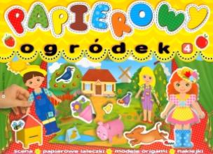 Okładka książki Papierowy ogródek 4