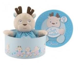 Opakowanie Pluszak Pan Renifer niebieski