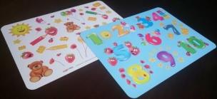 Opakowanie Podkładka na biurko Cyferki