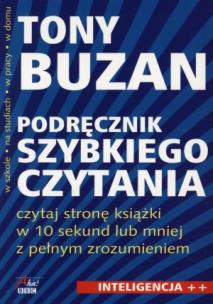 Podręcznik szybkiego czytania.. Autor: Tony Buzan. Multiszop.pl Okładka książki Podręcznik szybkiego czytania.
