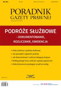 Opakowanie Podróże służbowe