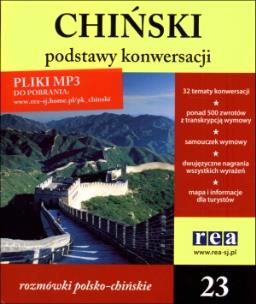 Okładka książki Podstawy konwersacji Chiński + mp3