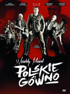 Okładka książki Polskie gówno (booklet DVD)