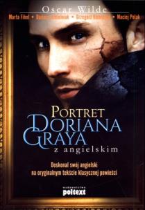 Okładka książki Portret Doriana Graya z angielskim