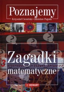 Okładka książki Poznajemy. Zagadki matematyczne DEMART