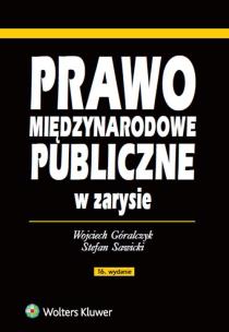 Okładka książki Prawo międzynarodowe publiczne w zarysie