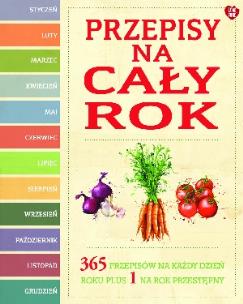 Okładka książki Przepisy na cały rok