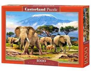 Okładka książki Puzzle 1000 Kilimanjaro morning CASTOR