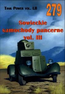 Okładka książki Sowieckie samochody pancerne vol. III. Tank Power vol. LII 279
