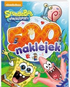 Okładka książki SpongeBob. 500 naklejek