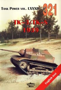 Okładka książki TK-3/TK-S 1939. Tank Power vol. LXXXII 321