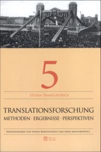 Okładka książki Translationsforschung Methoden Ergebnisse Perspektiven
