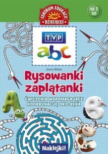 Okładka książki TVP abc. Rysowanki-zaplątanki
