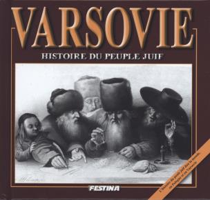 Okładka książki Warszawa. Historia Żydów wersja francuska