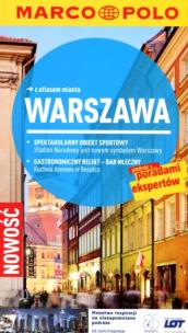 Okładka książki Warszawa. Przewodnik Marco Polo z atlasem miasta