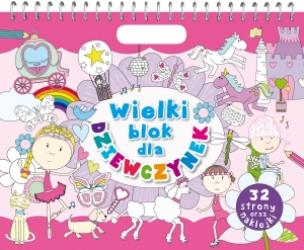 Okładka książki Wielki blok dla dziewczynek