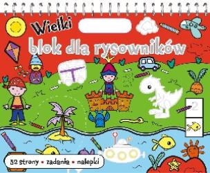 Okładka książki Wielki blok dla rysowników