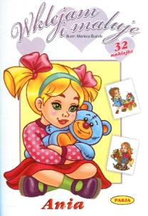 Okładka książki Wklejam i maluję - Ania