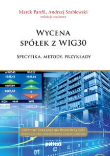Okładka książki Wycena spółek z WIG30