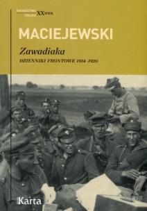 Okładka książki Zawadiaka. Dzienniki frontowe 1914-1920
