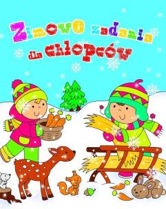 Okładka książki Zimowe zadania dla chłopców