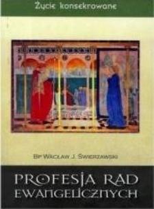 Okładka książki Życie konsekrowane - Profesja rad ewangelicznych