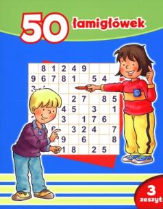 Okładka książki 50 łamigłówek. Zeszyt 3