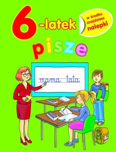 Okładka książki 6-latek pisze
