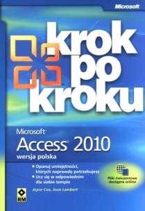 Okładka książki Access 2010 krok po kroku RM