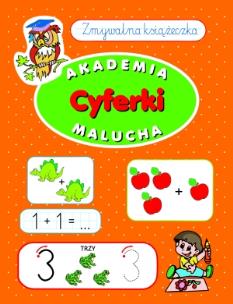 Okładka książki Akademia malucha - Cyferki
