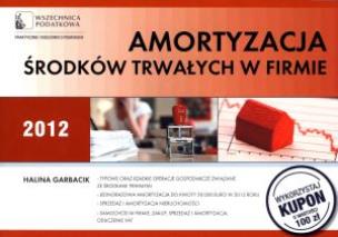 Okładka książki Amortyzacja środków trwałych w firmie