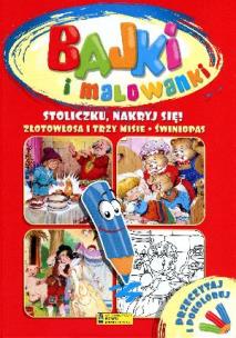 Okładka książki Bajki i malowanki - Stoliczku, nakryj się!
